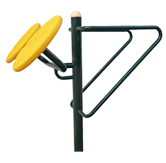 曲臂揉推训练器-健身路径